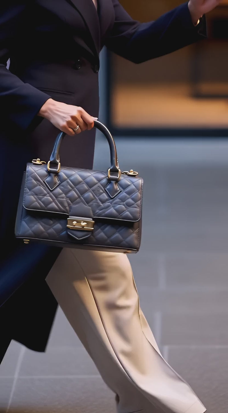 Luxury handbag, woman