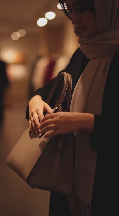 Luxury handbag, woman